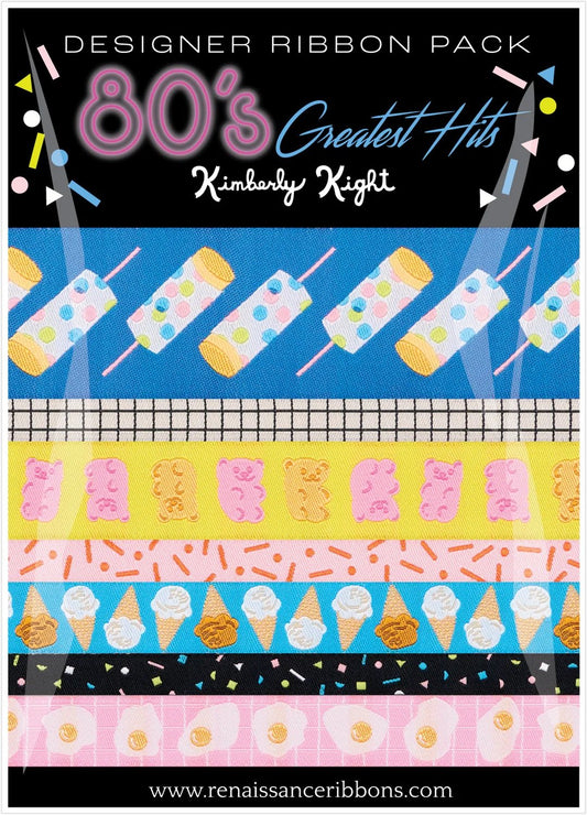 80'S GREATEST HITS DESIGNER PACK | 7 RIBBON DESIGNS