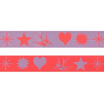 Tula Pink Fairy Flakes Ribbon 7 |8in Mystic By the Yard # TK-107-22MM-4