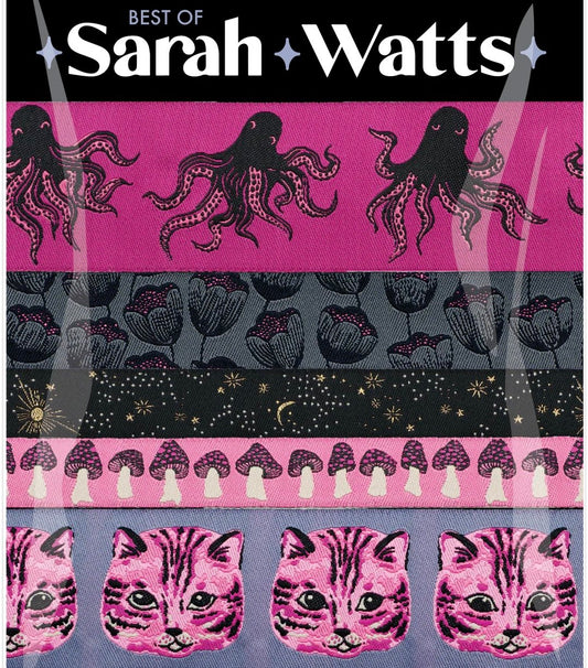 BEST OF SARAH WATTS - DESIGNER PACK - 6 RIBBONS