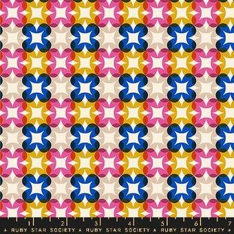 Ruby Star | Woodland Park | Rashida Coleman Hale | Flower Plaid | Blue Ribbon