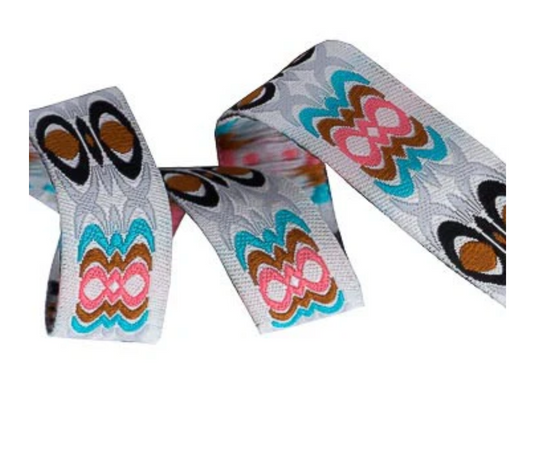 Totem Woven Jacquard Ribbon by Pat Bravo 5 |8"