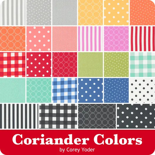 Moda  | Coriander Colors  | Corey Yoder  | 5" Charm Pack