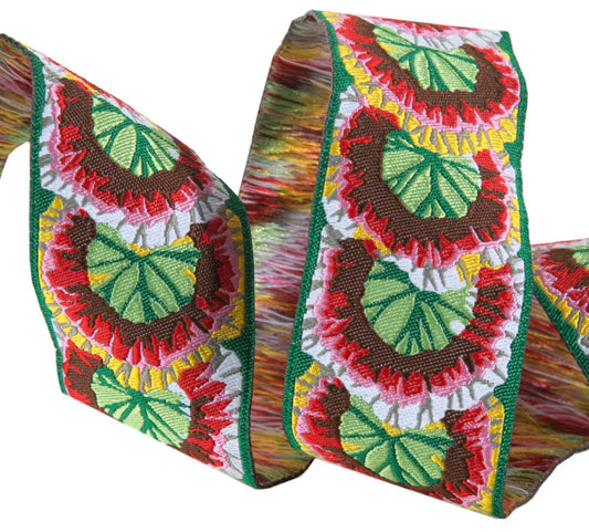 Ribbon | Geranium leaves - Philip Jacobs - 1-1 |2"- by the yard ( Kaffe Fassett Collective)