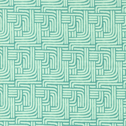 Moda | Willow Stripe Falls Solid | Pond