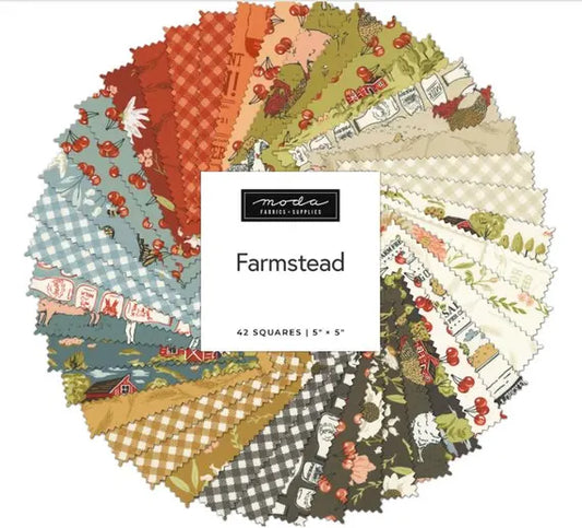 Moda  | Farmstead  | Stacy Hsu  | 5" Charm Pack