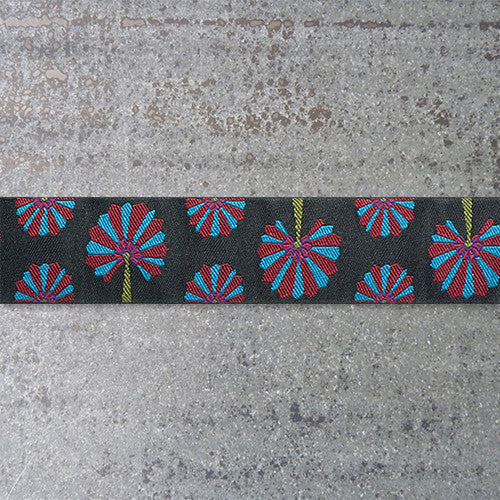 Kaffe | Palm Fan on Black Ribbon
