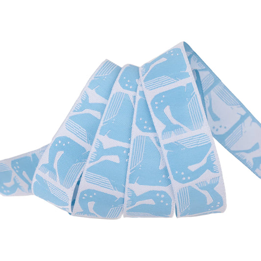 Grumpy Whale Blue Ribbon