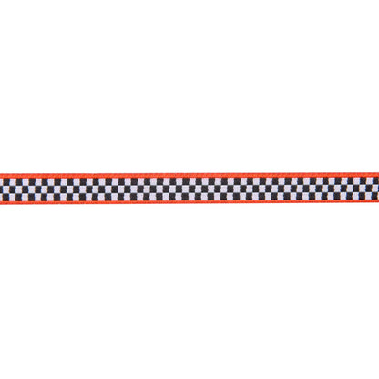 Tiny Checkerboard | Red Edges | Ribbon