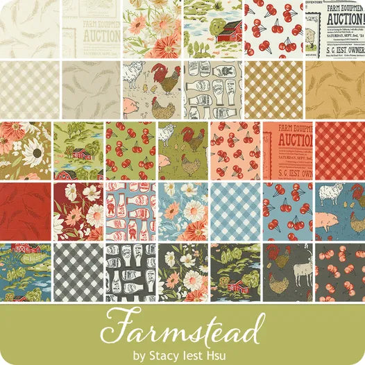 Moda  | Farmstead  | Stacy Hsu  | 5" Charm Pack