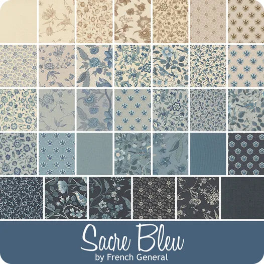 Moda  | Sacre Bleu  | French General  | 5" Charm Pack