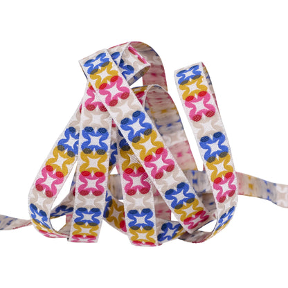 Flower Plaid in Blue Ribbon