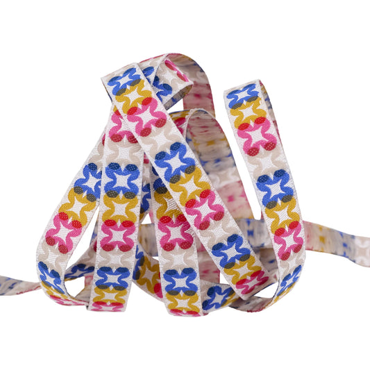 Flower Plaid in Blue Ribbon