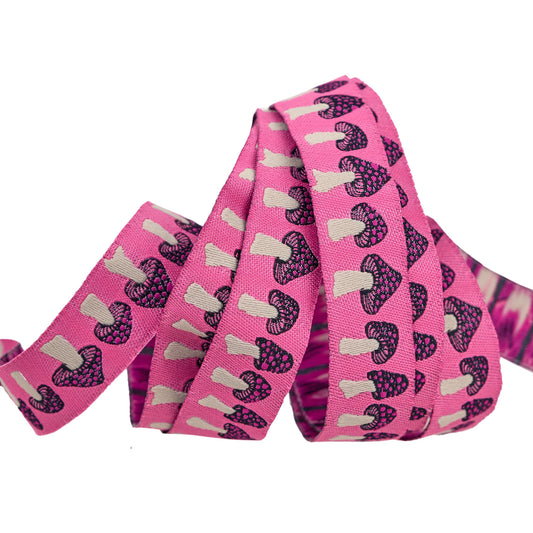 Mushrooms Pink Ribbon